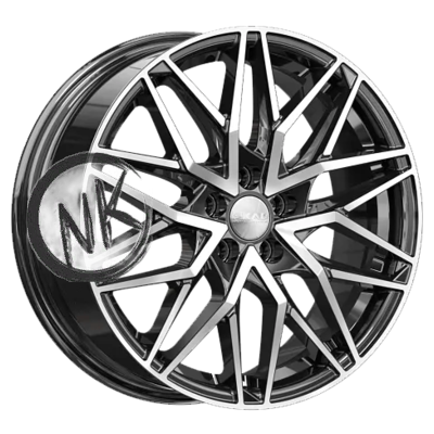 СКАД 7×17/5×100 ET45 D67,1 Азимут (КЛ371) Алмаз