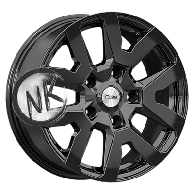 iFree Original 7×17/5×139,7 ET40 D98 Трикстер (Niva) (КС1170) BK