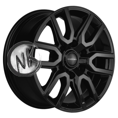 Khomen Wheels 8×17/6×139,7 ET45 D93,1 KHW1723 (Mazda BT50) Black