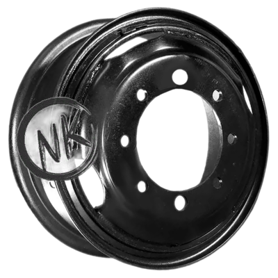 Kronprinz/Accuride 7×20/6×275 ET144 D221 M20 Black (55-А130-3101012) (11 мм) ЗИЛ-4331, б/футор. 2 030 кг