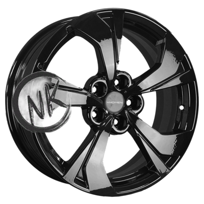 Khomen Wheels 7×17/5×114,3 ET40 D66,1 KHW1724 (Qashqai) Black