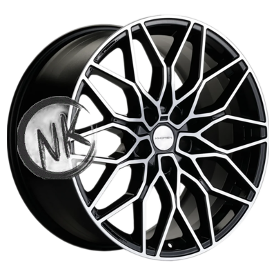 Khomen Wheels 9,5×19/5×112 ET40 D66,6 KHW1902 (3/4/5/6 series) Black-FP