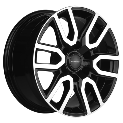 Khomen Wheels 8×17/6×139,7 ET30 D106,1 KHW1723 (Fortuner/Hilux) Black-FP