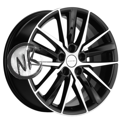 Khomen Wheels 8×18/5×112 ET44 D57,1 KHW1807 (Skoda Superb) Black-FP