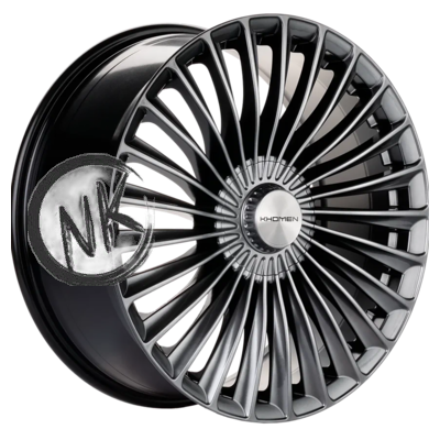 Khomen Wheels 8,5×20/5×112 ET48 D66,6 KHOMEN 2008 TURBO II Vito Dark Chrome