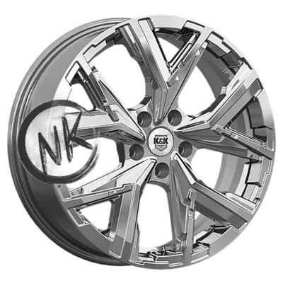 K&K 6,5×18/5×114,3 ET40 D66,6 Айона (КС1169) Дарк платинум