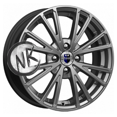 K&K 6×16/4×100 ET50 D60,1 Меандр-оригинал (КС879) Дарк платинум