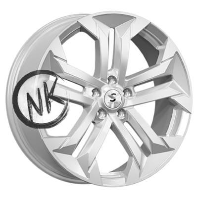 Premium Series 7,5×19/5×112 ET40 D57,1 КР015 (Kodiaq) Elite Silver