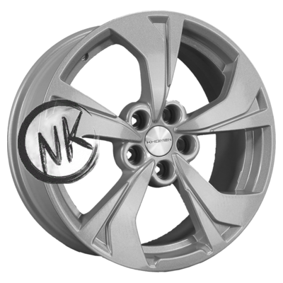 Khomen Wheels 7×17/5×114,3 ET50 D67,1 KHW1724 (CX-5/Seltos/Optima) F-Silver