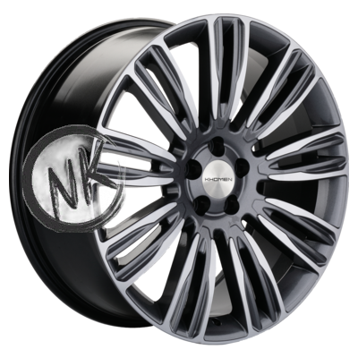 Khomen Wheels 8,5×20/5×120 ET45 D59,5 KHW2004 (GAC GS8) Gray-FP