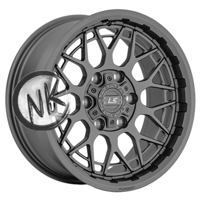 LS Forged 8×17/6×139,7 ET20 D100,1 LS FG52 MGM (конус, Колпак+лого)