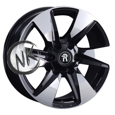 Replay 7,5×17/6×139,7 ET38 D67,1 MI147 BKF (пш)