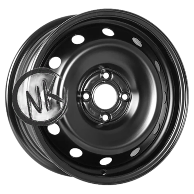 Kronprinz/Accuride 6×15/4×100 ET50 D60,1 Веста Black (RZA30452AV) (3,5 мм) 450 кг