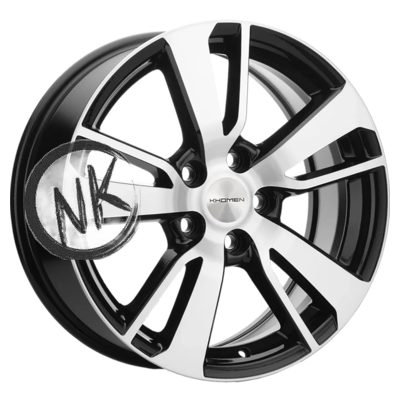 Khomen Wheels 7×17/5×114,3 ET37 D66,5 KHW1704 (Jolion) Black-FP