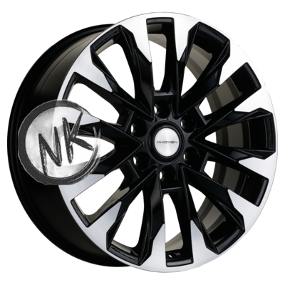 Khomen Wheels 8×20/6×139,7 ET35 D78,1 KHW2010 (Nissan Patrol) Black-FP