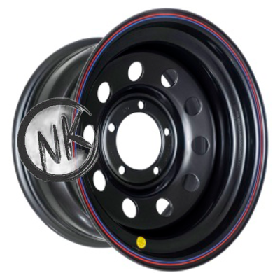 Off-Road Wheels 8×16/5×139,7 ET-19 D110 УАЗ Черный