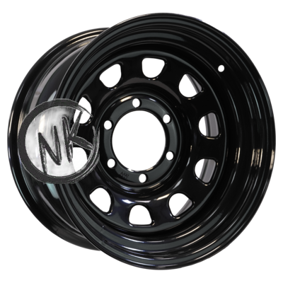 ZEPP 4×4 8×16/6×139,7 ET-10 D110 Toyota Hilux 2.5D, 3.0D Semicircle Gloss Black (LTM)