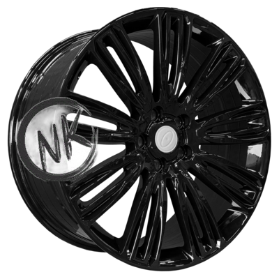 PDW 9,5×22/5×120 ET48 D72,56 5312 Gloss Black (PDW)