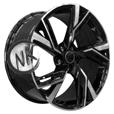 PDW 8,5×20/5×112 ET35 D66,45 1071 Gloss Black Machine Face (PDW)
