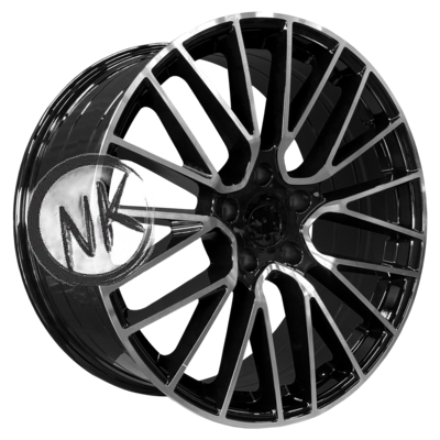 PDW 9,5×21/5×130 ET46 D71,5 5413 Gloss Black Machine Face (PDW)