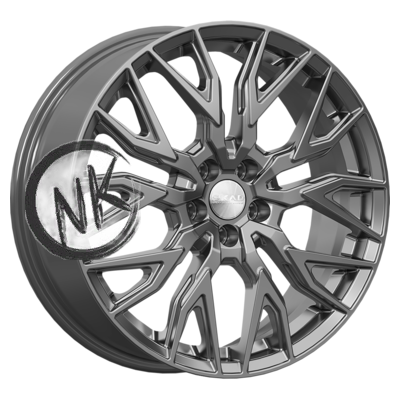 СКАД 7×18/5×112 ET45 D57,1 Эльба (КЛ1071) Графит