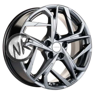 Khomen Wheels 7×17/5×108 ET50 D63,3 KHW1716 (Kuga/Focus) Gray