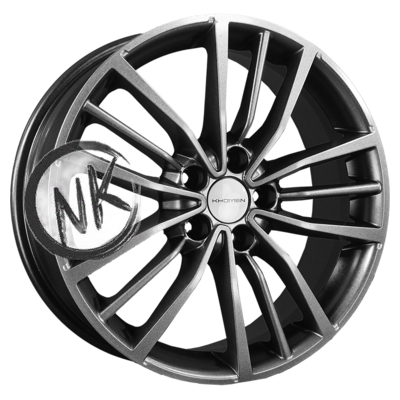 Khomen Wheels 7×18/5×114,3 ET48,5 D67,1 KHW1812 (Sportage) Gray