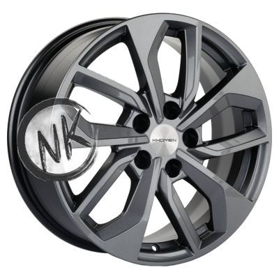 Khomen Wheels 7×17/5×112 ET40 D57,1 KHW1703 (Kodiaq/Tiguan) Gray