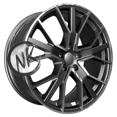 PDW 8×18/5×112 ET35 D66,45 2048 Grey Machine Face (PDW)