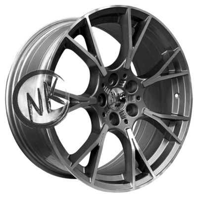 PDW 8,5×19/5×120 ET30 D72,65 5407 Gun Grey Machined Face (PDW)