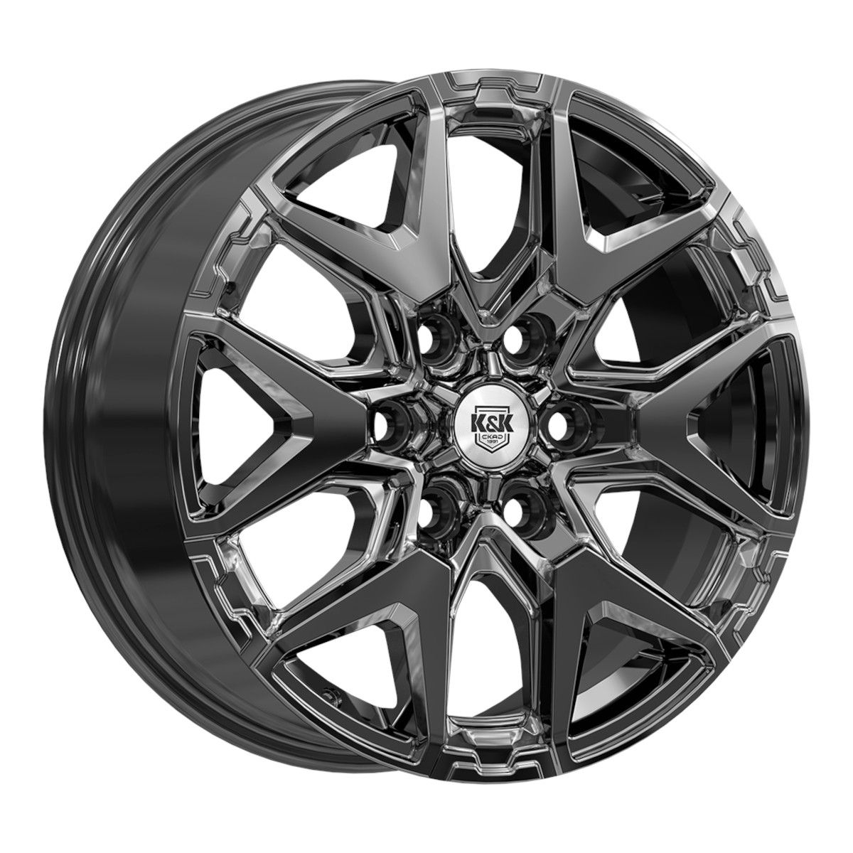 КиК  Гангут (КС1176)  7,5R18 6*139,7 ET36  d100,1  Кварц  [84182]  Fb max 900 kg