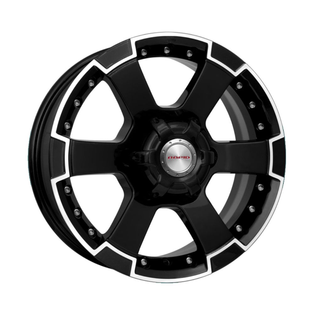 КиК  М56-оригинал (КС593)  7,0R16 6*139,7 ET38  d67,1  Алмаз черный  [r13542]  Fb max 925 kg