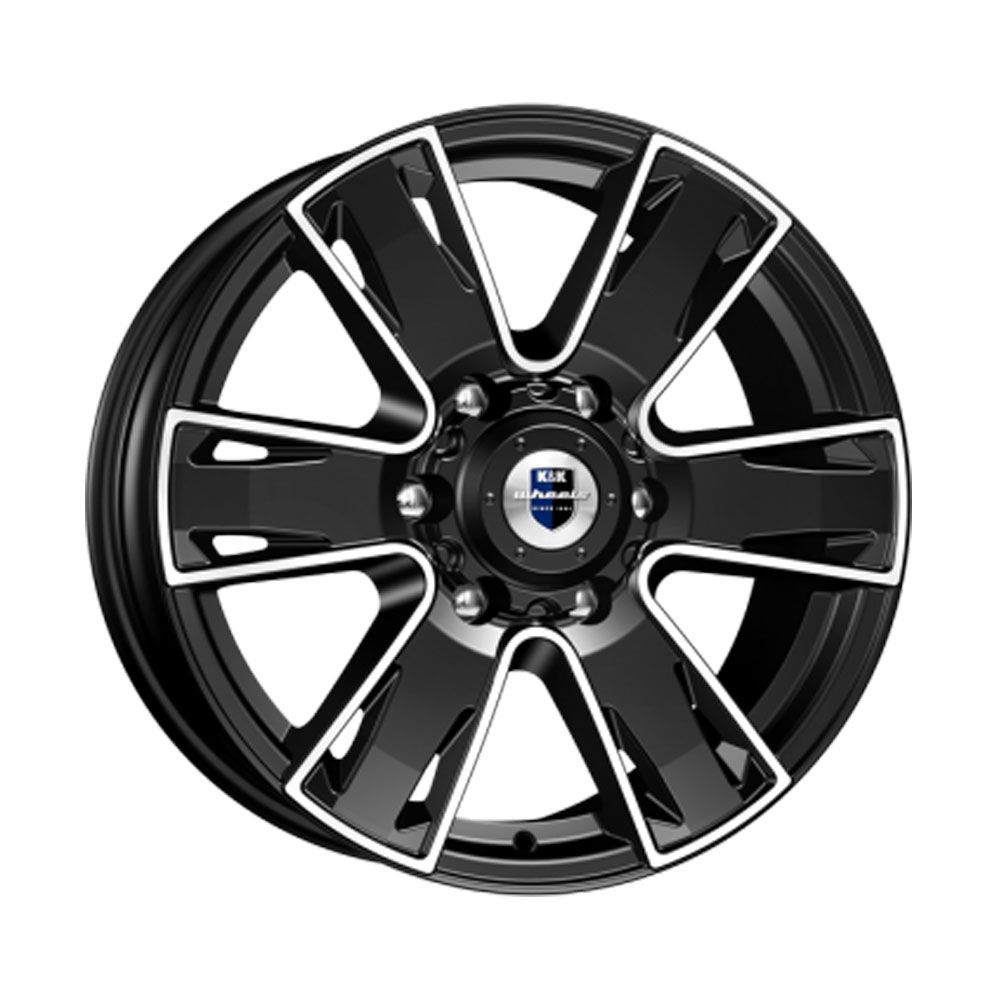 КиК  Севенна (КС726)  7,0R17 6*139,7 ET33  d100,1  Алмаз черный  [67735]  Fb max 900 kg