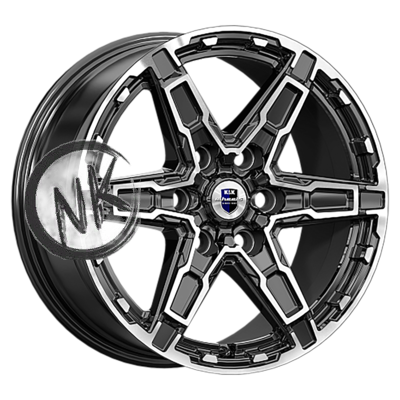 K&K 8×18/6×139,7 ET42 D75,1 Дистрикт (КС1159) Алмаз черный