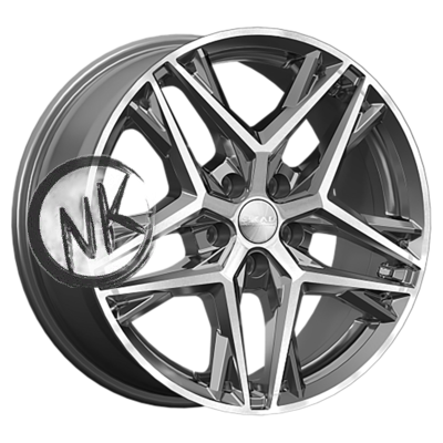 СКАД 8×18/5×114,3 ET40 D66,6 Челси (КЛ1100) Алмаз графит