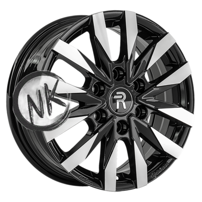 Replay 6,5×16/6×130 ET62 D84,1 VV407 BKF (конус, MB001)