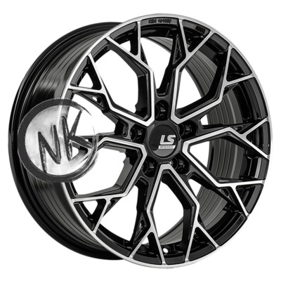 LS FlowForming 7,5×18/5×110 ET45 D63,3 RC108 BKF (конус)