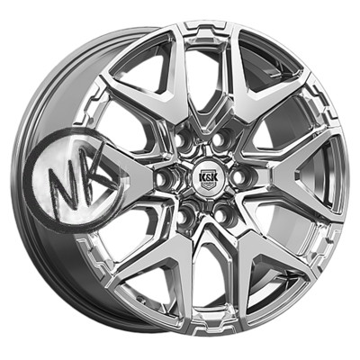 K&K 7,5×18/6×139,7 ET41 D67,1 Гангут (КС1176) Дарк платинум