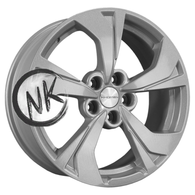 Khomen Wheels 7×17/5×114,3 ET45 D60,1 KHW1718 (Changan/Geely/Lexus/Toyota) F-Silver