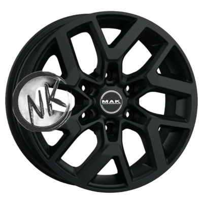 MAK 8×18/6×139,7 ET53 D92,3 Gravel Matt Black
